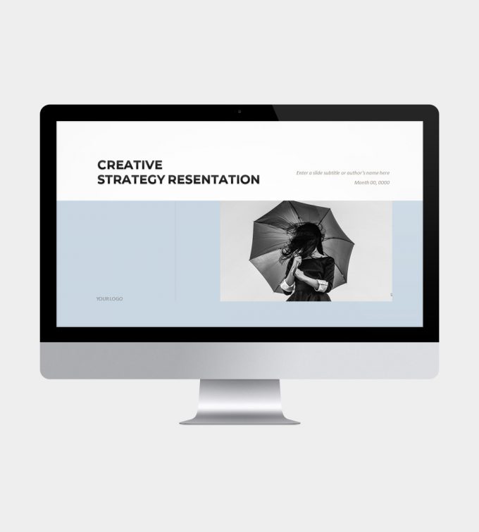 Creative Strategy PowerPoint Template