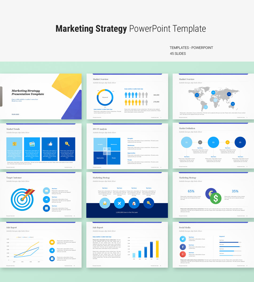 marketing plan powerpoint presentation free download