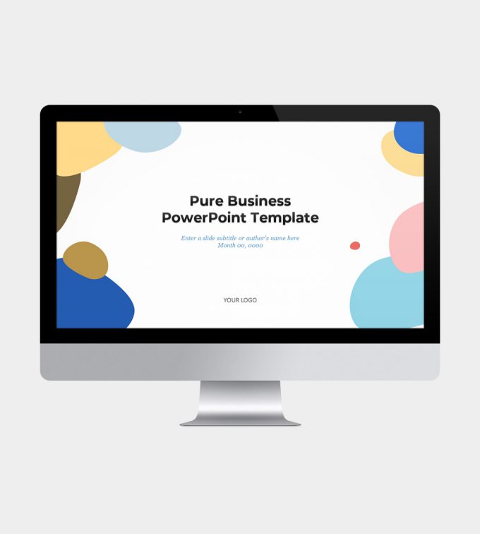 Pure Business PowerPoint Template