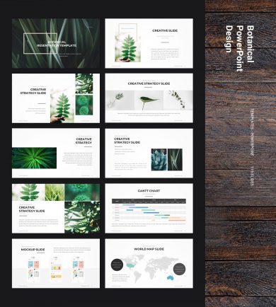 Botanical PowerPoint Template