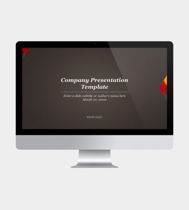 Company Presentation PowerPoint Template