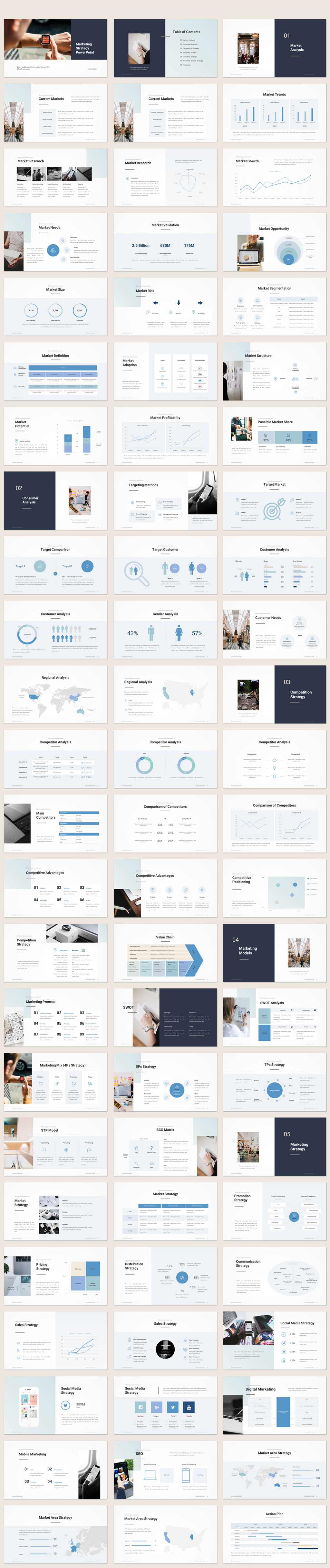 Marketing Strategy PowerPoint Template