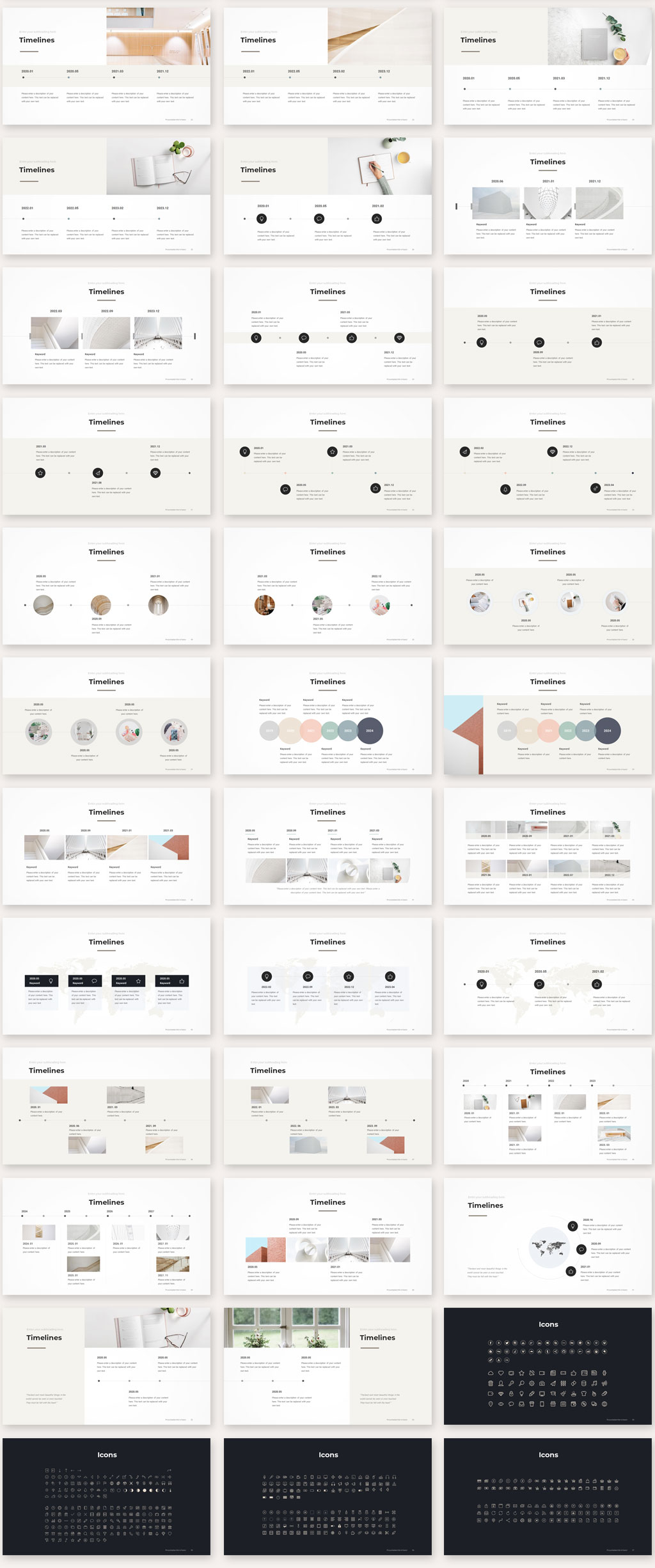 Timelines PowerPoint Template