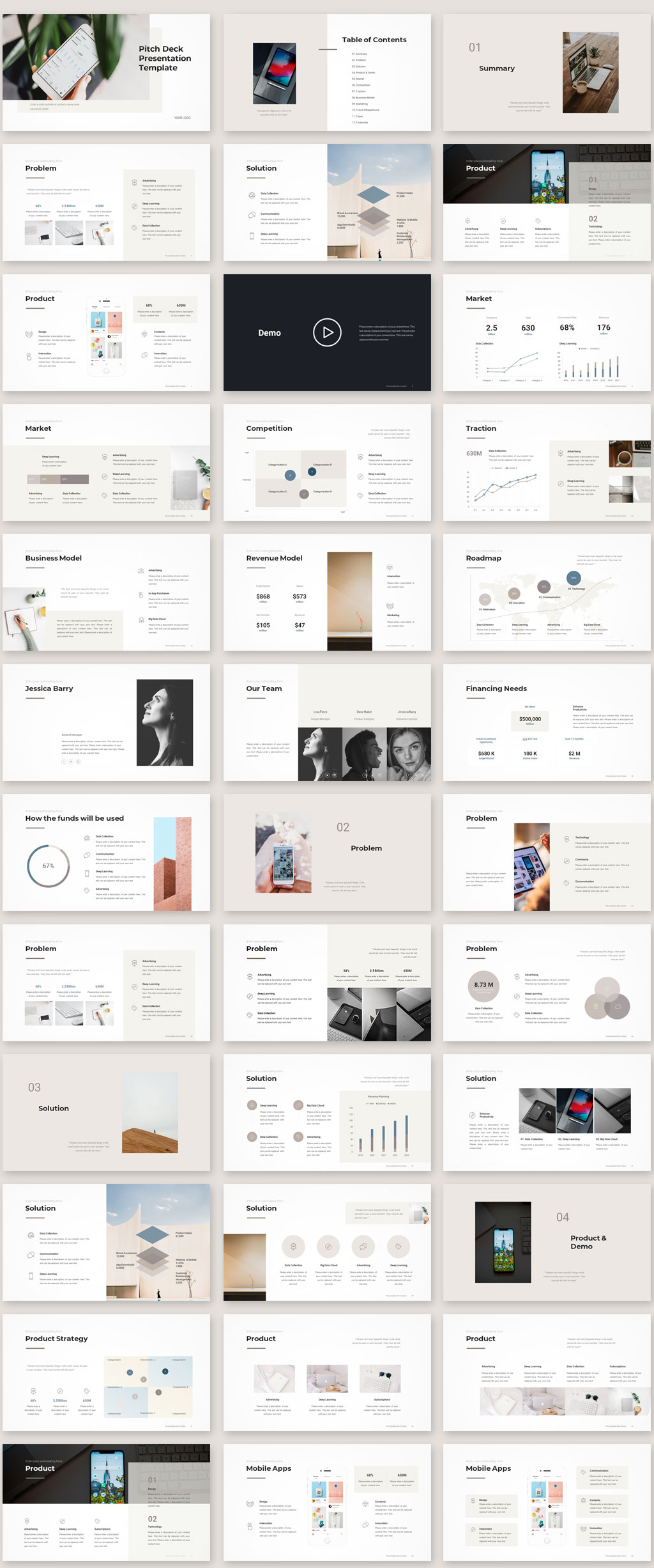 Pitch Deck PowerPoint Preview 01