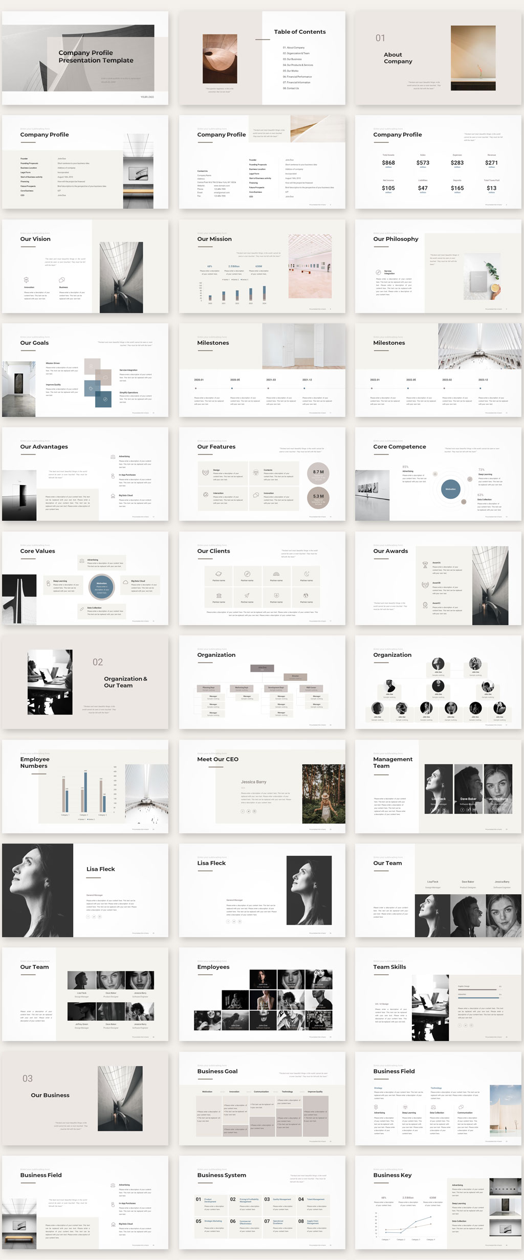 Company Profile Template 1