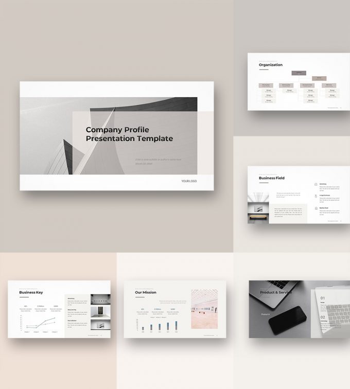 Company Profile Template cover1