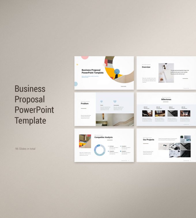 Business Proposal PowerPoint Template Cover