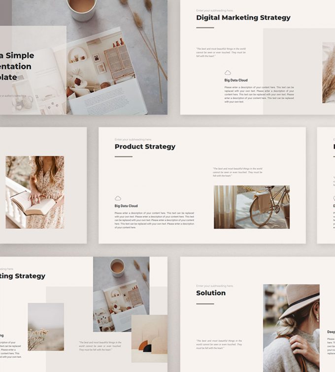 CANVA Simple Presentation Template Preview14