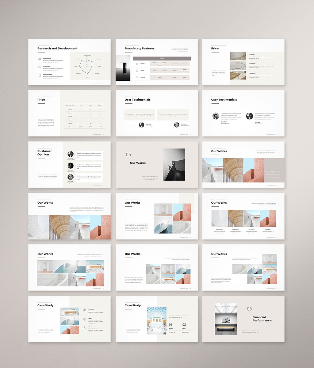 Company Profile Presentation Template Preview 004