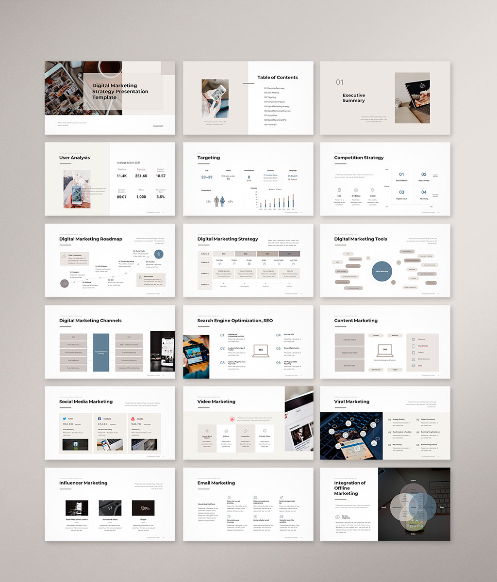 Digital Marketing Strategy Preview preview 001