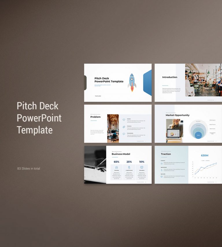 Pitch Deck PowerPoint Template Download PowerPoint