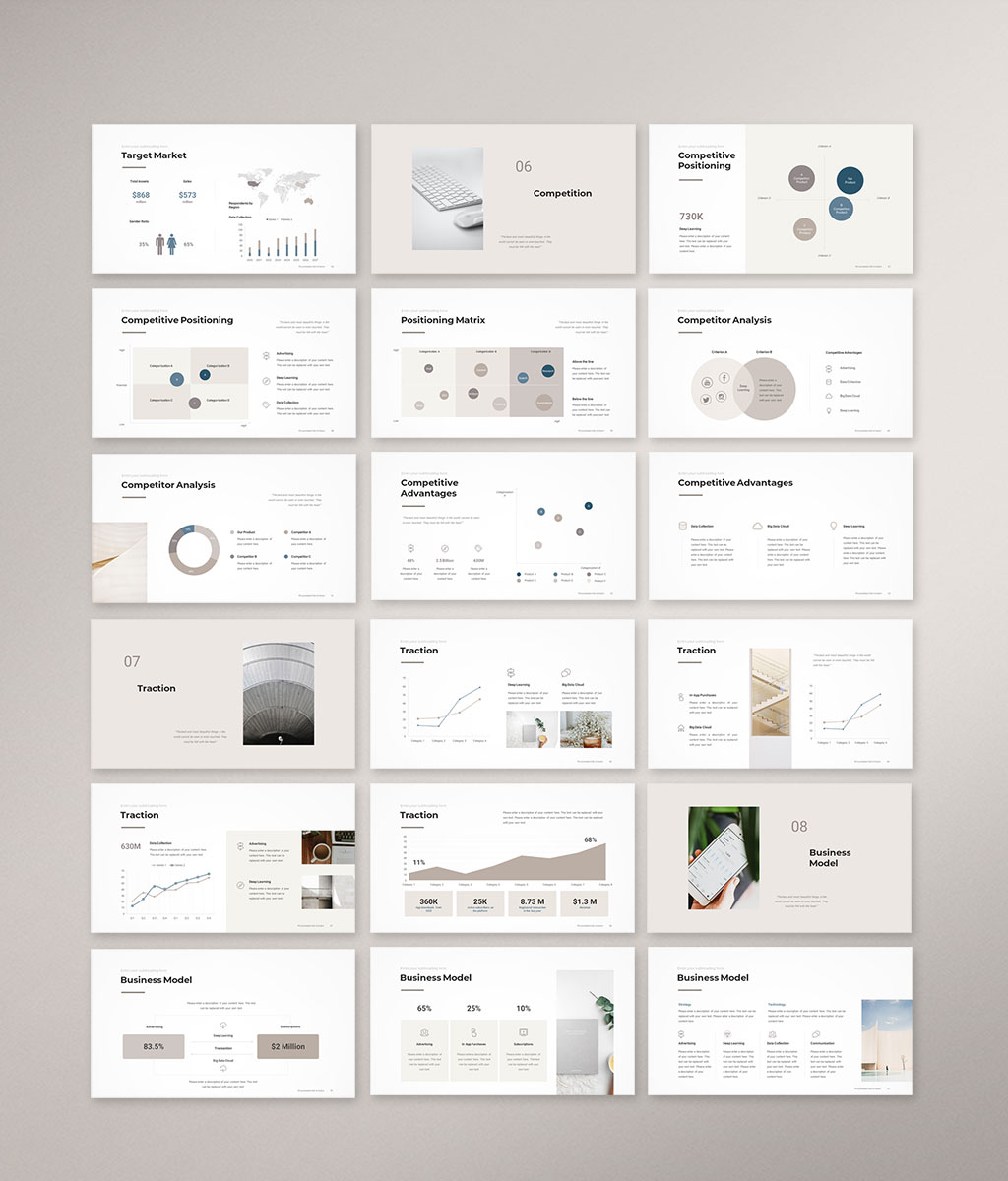 Pitch Deck PowerPoint Template 4