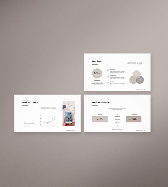 Pitch Deck Presentation Template 3