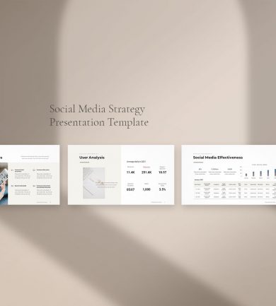 Social Media Strategy Template Preview 3