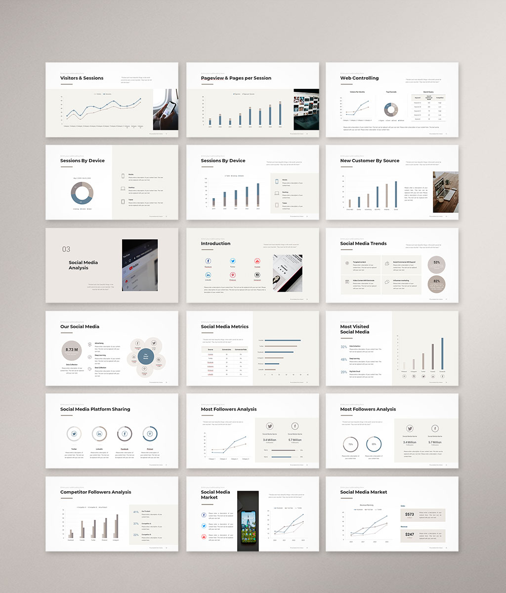 Social Media Strategy Template Preview 02