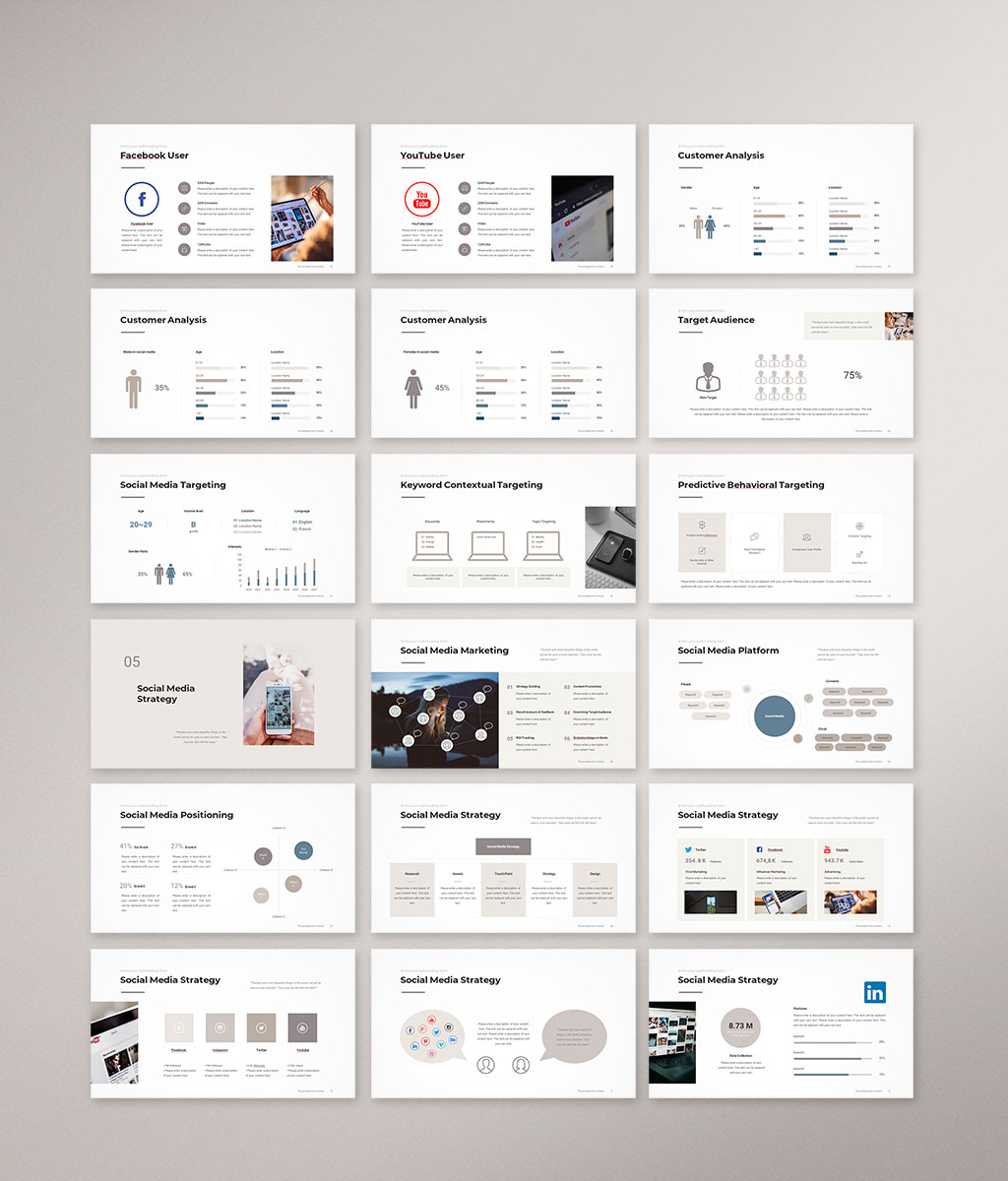 Social Media Strategy Template Preview 04