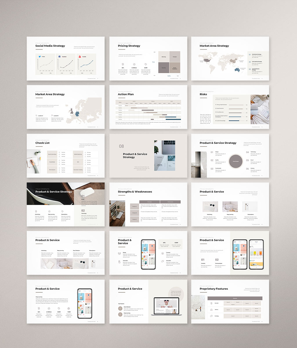 Marketing Plan Presentation Template Preview005