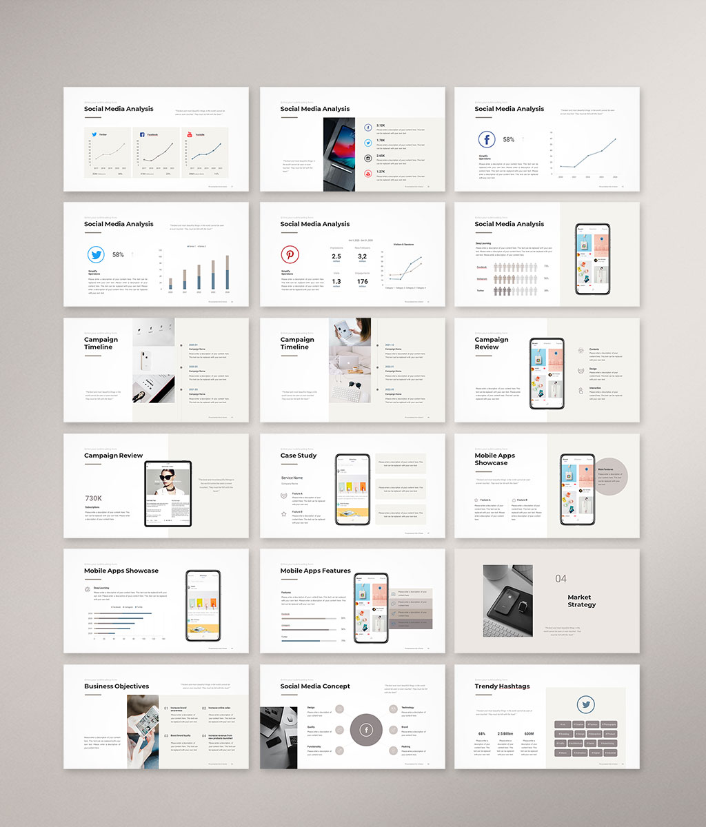 Social Media Strategy Template Preview 03