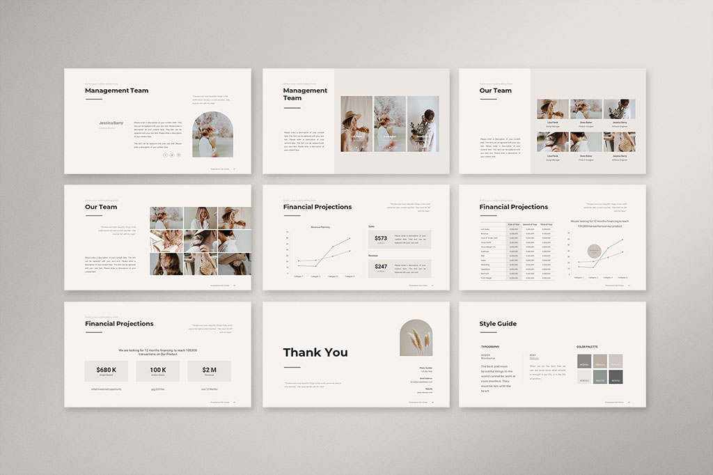 Business Strategy Presentation Template Preview 5