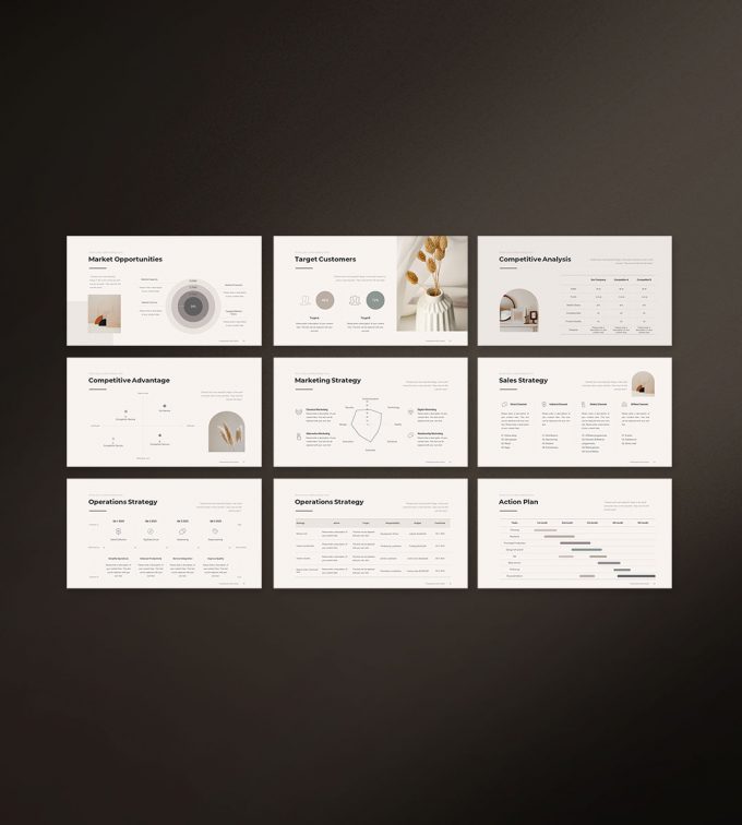 Business Strategy Template Preview 04