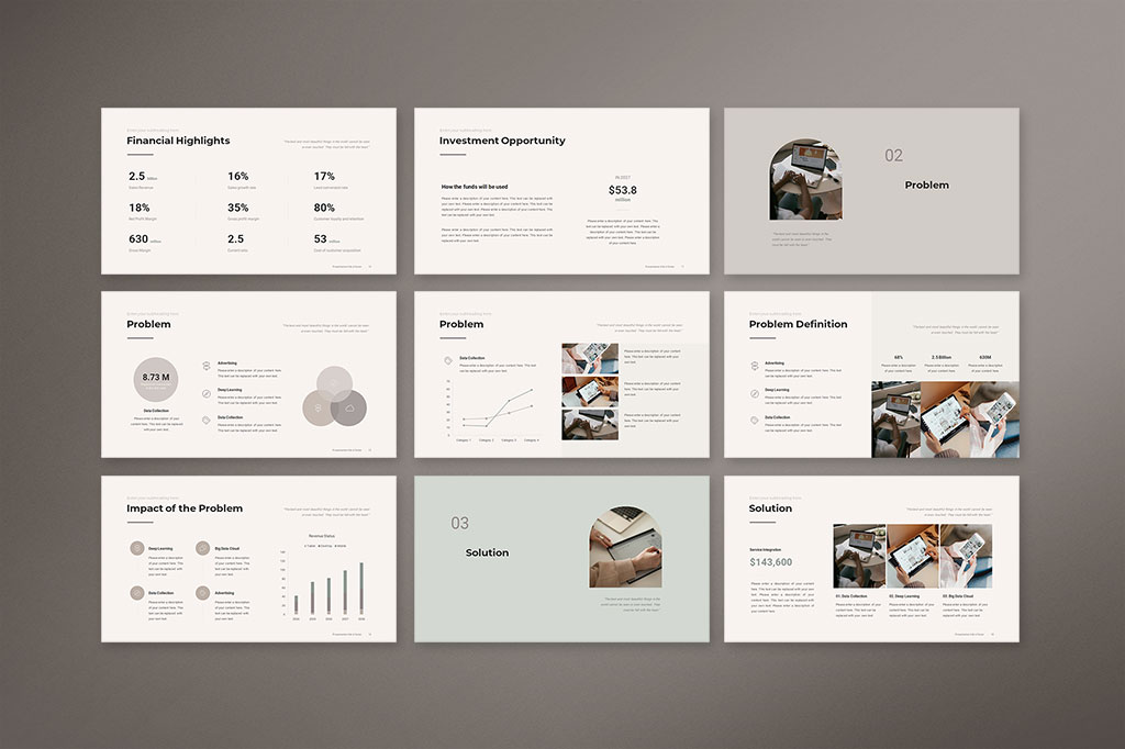 Pitch Deck Presentation Template Rreview02