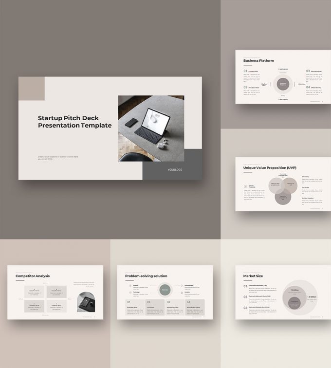 Pitch Deck Presentation Template Rreview