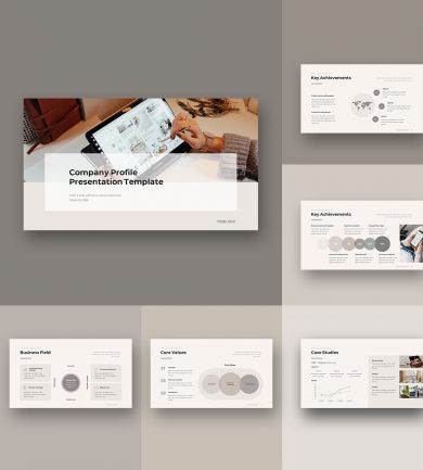 Company Profile Presentation Template 1