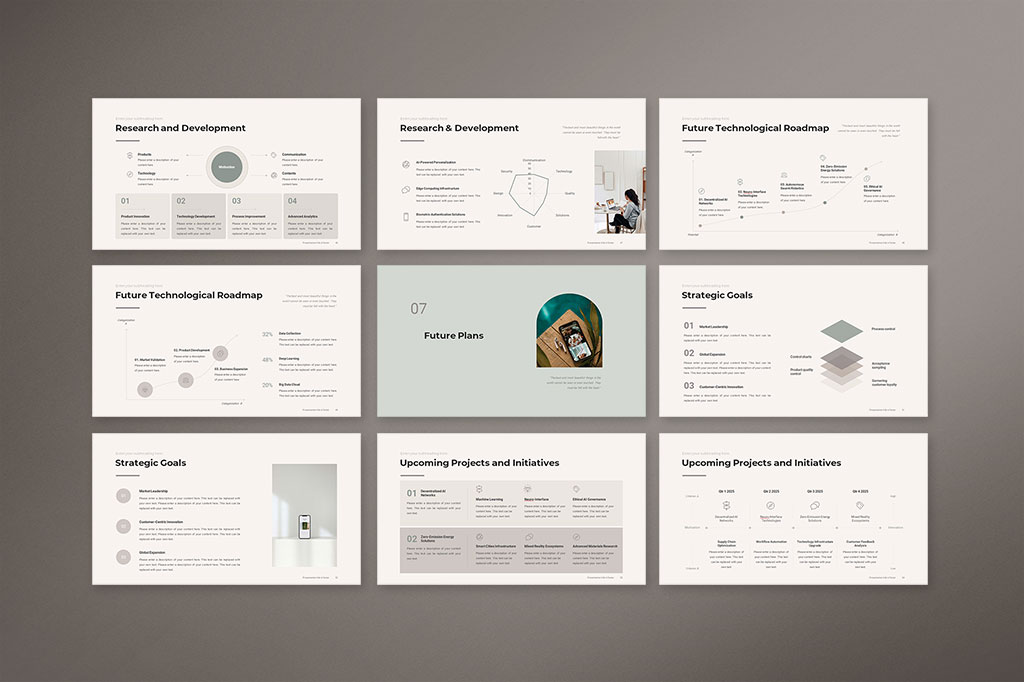 Company Profile Presentation Template Preview 06