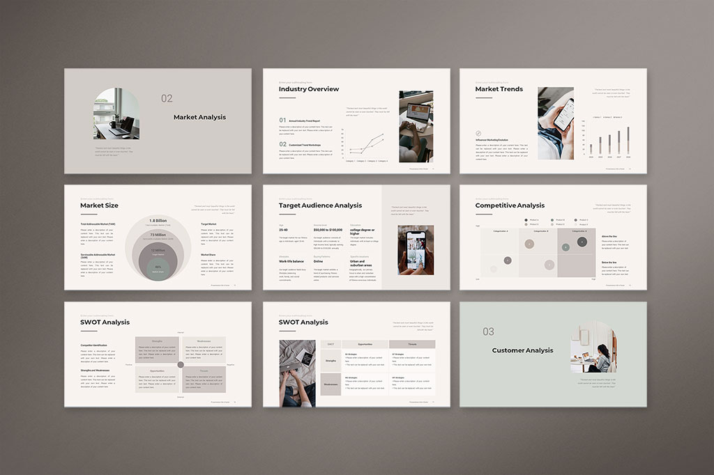 Marketing Strategy Presentation Template Preview 02