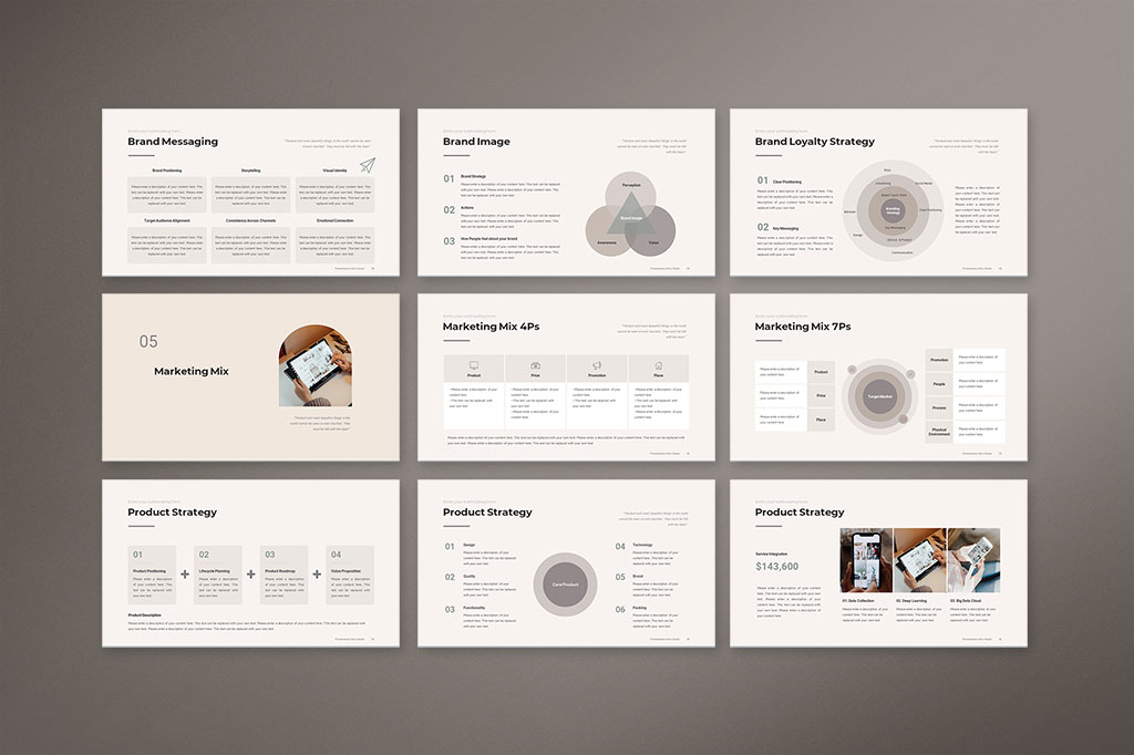 Marketing Strategy Presentation Template Preview 04