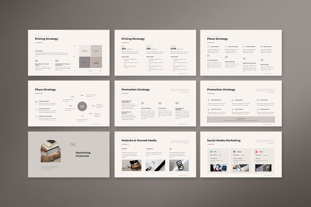 Marketing Strategy Presentation Template Preview 05
