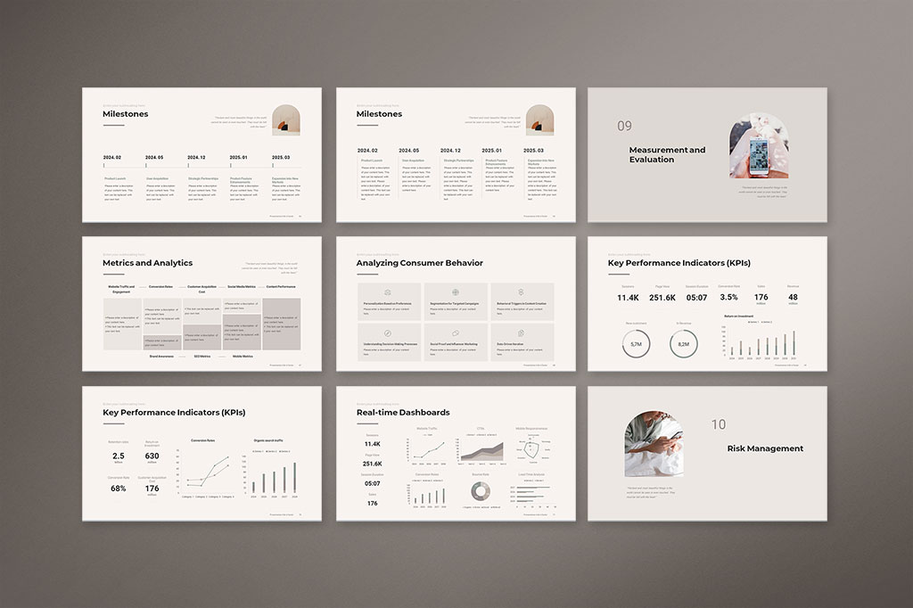 Marketing Strategy Presentation Template Preview 08