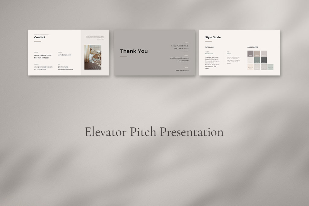 Canva Elevator Pitch Presentation Preview 05