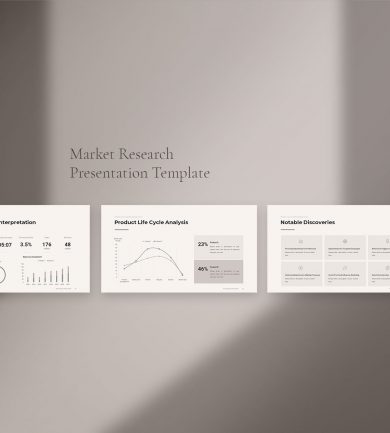 Market Research Presentation Template Preview 3